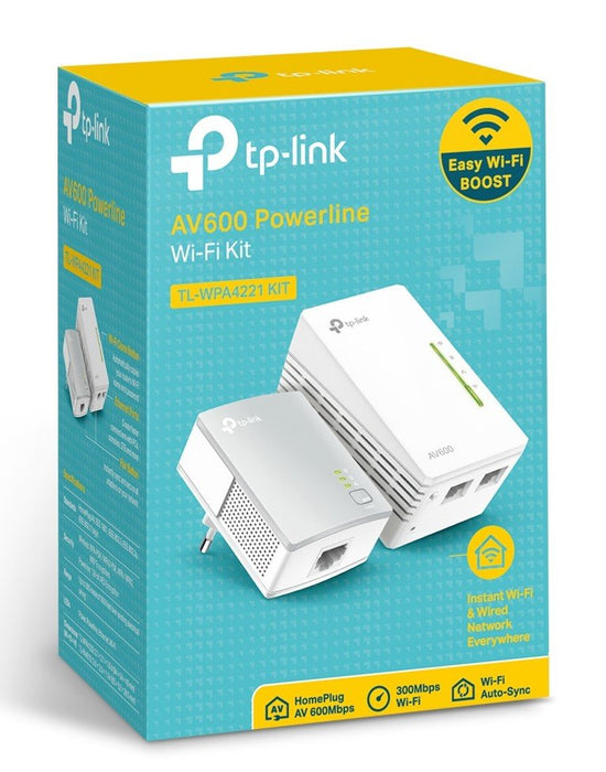 EAN 6935364084103 - TP-Link AV600 600 Mbit/s Ethernet Wifi Blanco 1 pieza(s) imagen 4