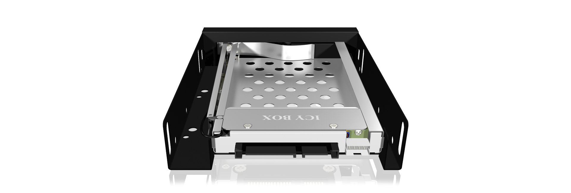 EAN 4250078189626 - ICY BOX IB-2217StS 8,89 cm (3.5") Bandeja para disco duro Negro imagen 3