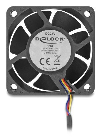 EAN 4043619673001 - DeLOCK 67300 sistema de refrigeración para ordenador Carcasa del ordenador Ventilador 6 cm Negro 1 pieza( imagen 1