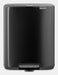 EAN 8710755238000 - Brabantia Bo Pedal Bin 12 L Rectangular Acero Negro imagen 1