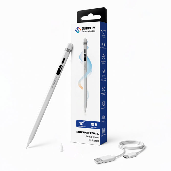 EAN 8436586743826 - SUBBLIM SUBPEN-UN0001 lápiz digital 70 g Blanco imagen 10