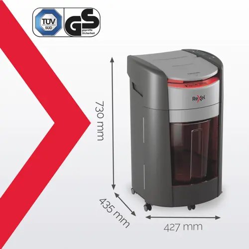 EAN 5028252658652 - Rexel ShredMax AutoFeed+ 300M triturador de papel Microcorte 55 dB 22,5 cm Negro imagen 9