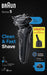 EAN 8700216808057 - Braun Series 5 52-N7200cc Máquina de afeitar de láminas Recortadora Negro imagen 1