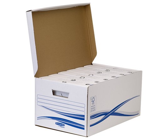 EAN 43859671694 - Fellowes 4460504 archivador organizador Papel Blanco imagen 2