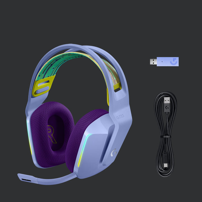 EAN 5099206089549 - Logitech G 981-000890 auricular y casco Auriculares Inalámbrico Diadema Juego Lila imagen 7