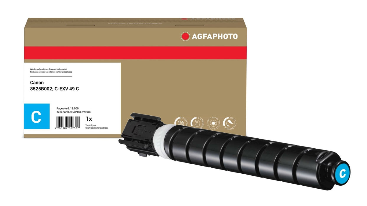 EAN 4250164857187 - AgfaPhoto Toner cartucho de tóner Compatible Cian imagen 1