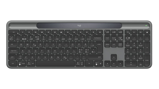 EAN 5099206132214 - Logitech Signature Slim Solar+ K980 teclado Universal RF Wireless + Bluetooth QWERTY Danés, Finlandés, No imagen 1