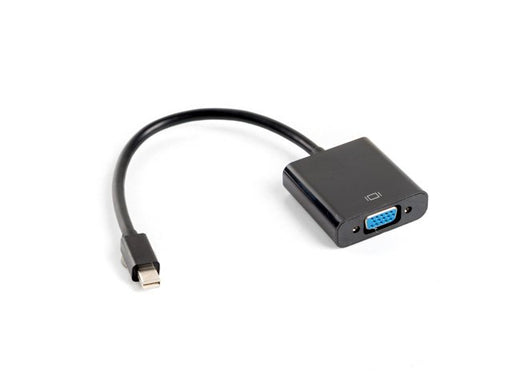 EAN 5901969408690 - Lanberg AD-0006-BK adaptador de cable de vídeo 0,2 m VGA (D-Sub) Mini DisplayPort Negro imagen 1
