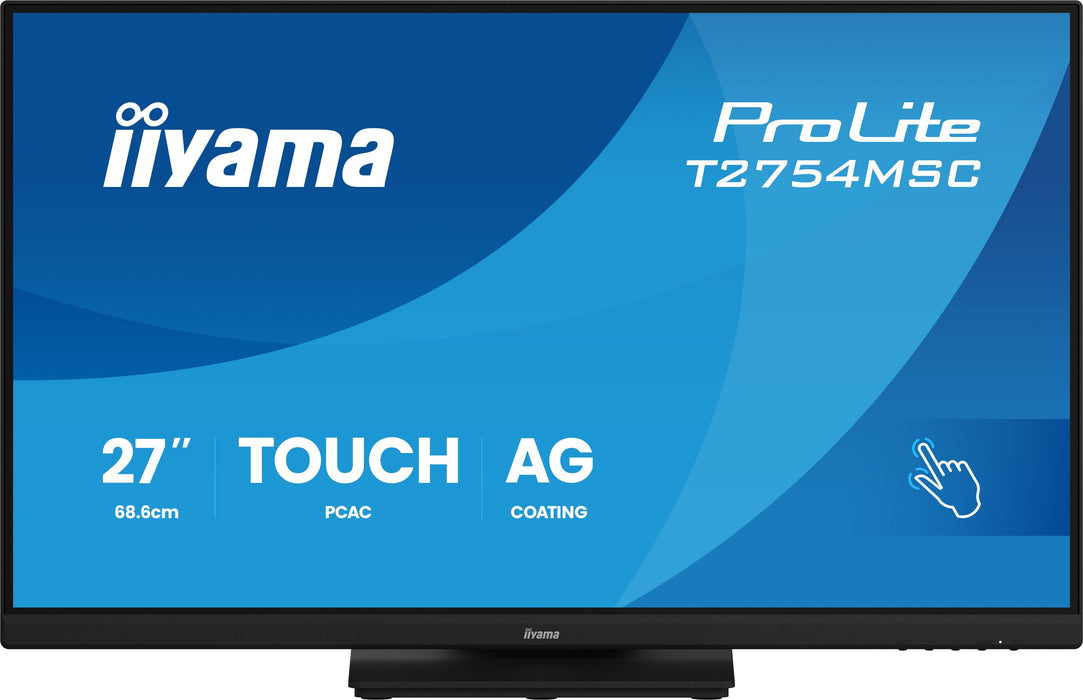 EAN 4948570125807 - iiyama ProLite T2754MSC-B2AG pantalla para PC 68,6 cm (27") 1920 x 1080 Pixeles Full HD Pantalla táctil imagen 3