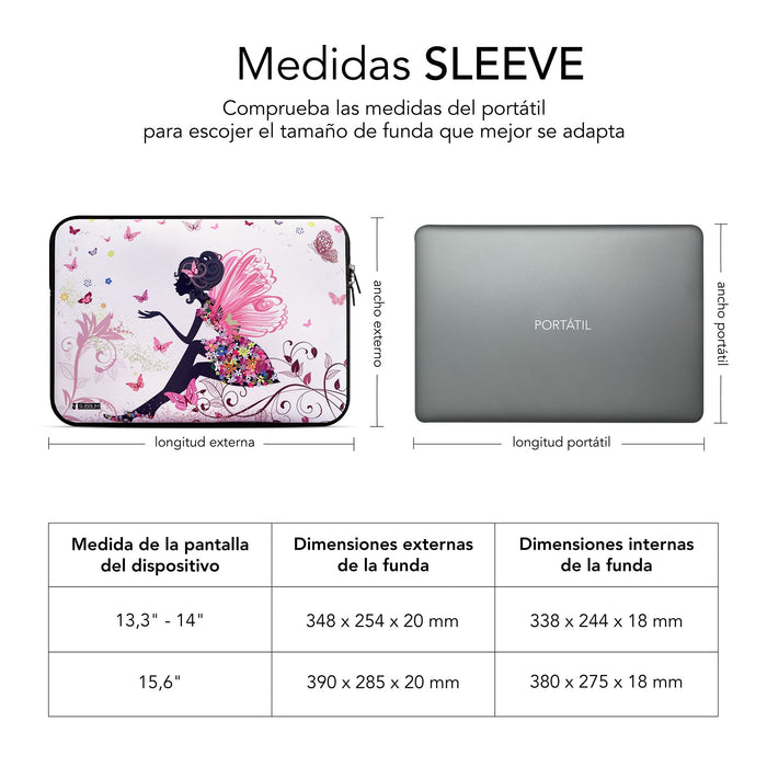 EAN 8436586742836 - SUBBLIM SUBLS-SKIN152 maletines para portátil 39,6 cm (15.6") Multicolor imagen 5