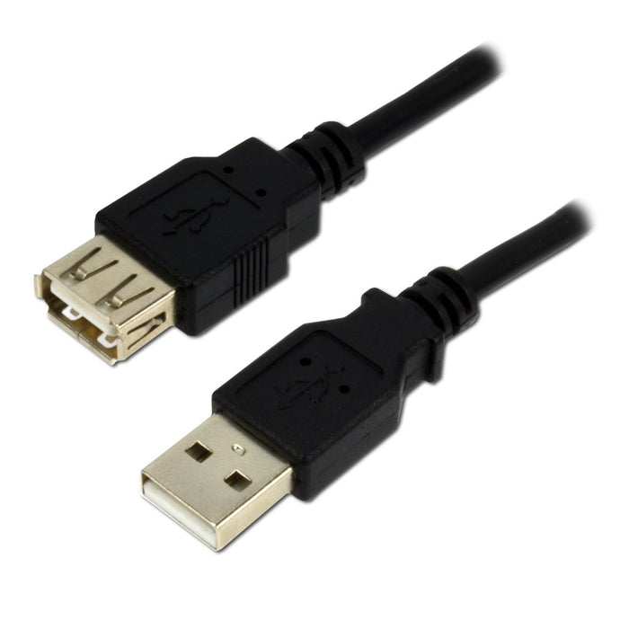 EAN 3700224741969 - MCL MC922AMF-2M/N cable USB USB 2.0 USB A 0,48 Gbit/s Negro imagen 1