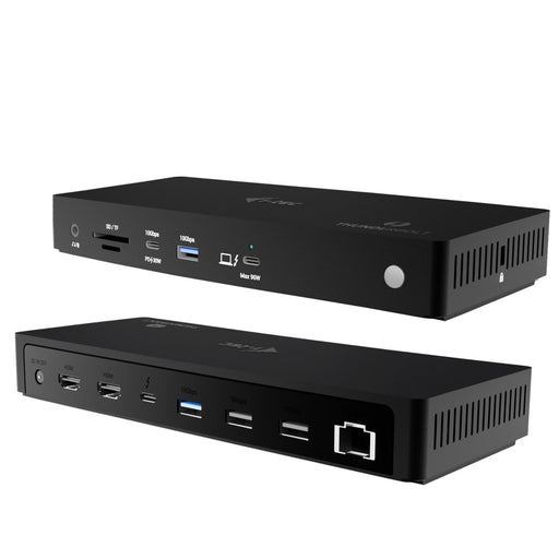 EAN 8595611707452 - i-tec TB4TRIPLEDOCKPDIT base para portátil y replicador de puertos Alámbrico Thunderbolt 4 Negro imagen 1