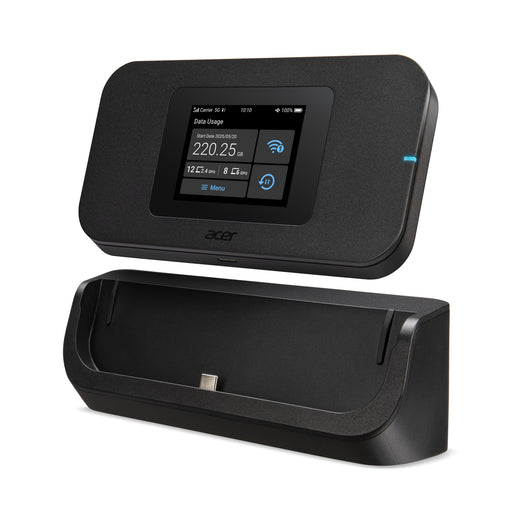 EAN 4711474823212 - Acer Connect Enduro M4D router inalámbrico Doble banda (2,4 GHz / 5 GHz) 5G Negro imagen 1
