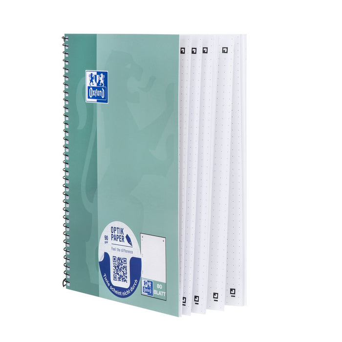 EAN 4006144022485 - Oxford 400132392 cuaderno y block A5+ 80 hojas Color menta imagen 2