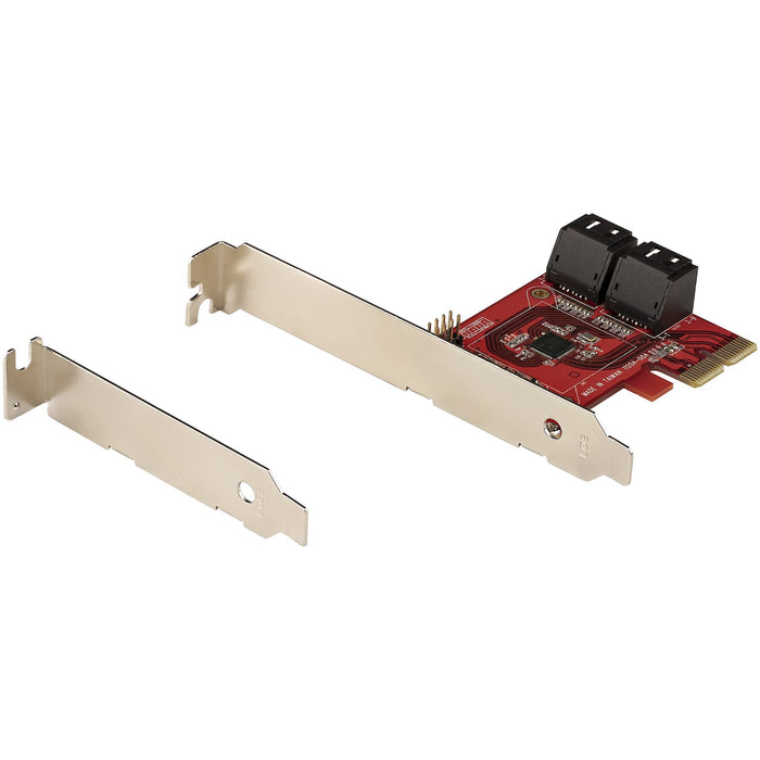 EAN 0065030893879 - StarTech.com 4P6G-PCIE-SATA-CARD tarjeta y adaptador de interfaz Interno imagen 8