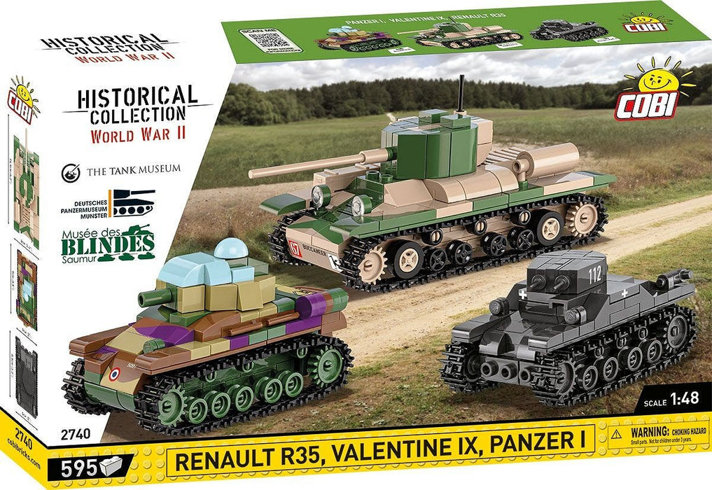 EAN 5902251027407 - COBI Renault R35 - Valentine IX - Panzer I imagen 12