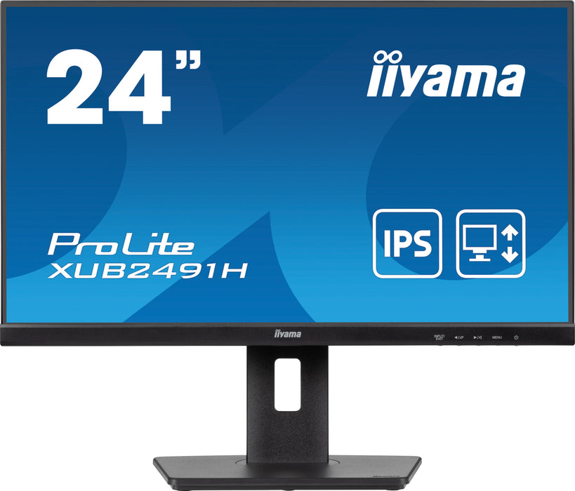 EAN 4948570124480 - iiyama ProLite XUB2491H-B1 pantalla para PC 60,5 cm (23.8") 1920 x 1080 Pixeles Full HD LED Negro imagen 2
