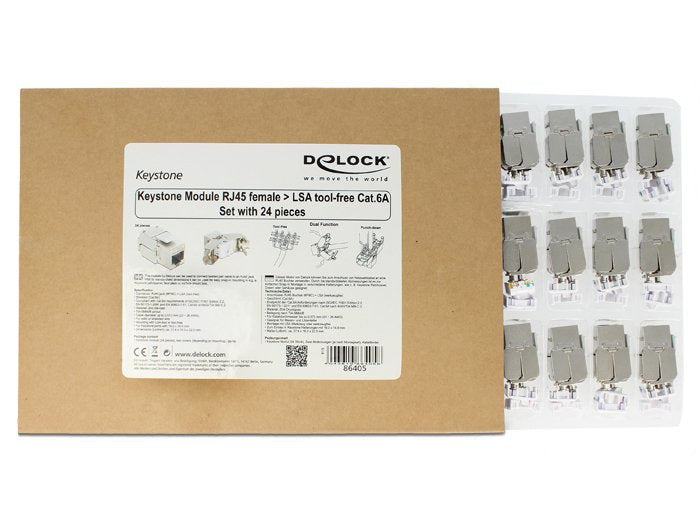EAN 4043619864058 - DeLOCK RJ45/LSA Cat.6A imagen 4