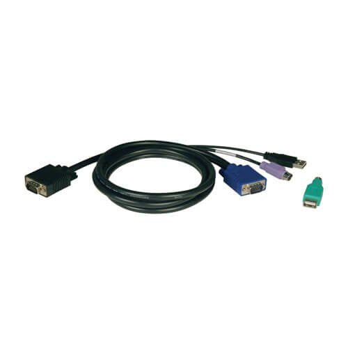 EAN 0037332141439 - Tripp Lite P780-006 cable para video, teclado y ratón (kvm) Negro 1,83 m imagen 1