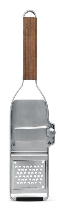 EAN 98399433134 - Microplane 43313 cortador de verduras en espiral o rallador manual Rallador de mano Plata, Madera imagen 1