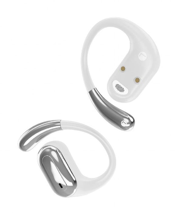 EAN 8716309134897 - Gembird OWS-01-BK Auriculares Inalámbrico gancho de oreja Llamadas/Música Bluetooth Plata, Blanco imagen 3
