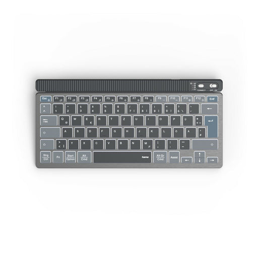 EAN 4047443520494 - Hama WK-700 teclado Hogar / Oficina Bluetooth QWERTZ Alemán Antracita, Negro, Azul imagen 1