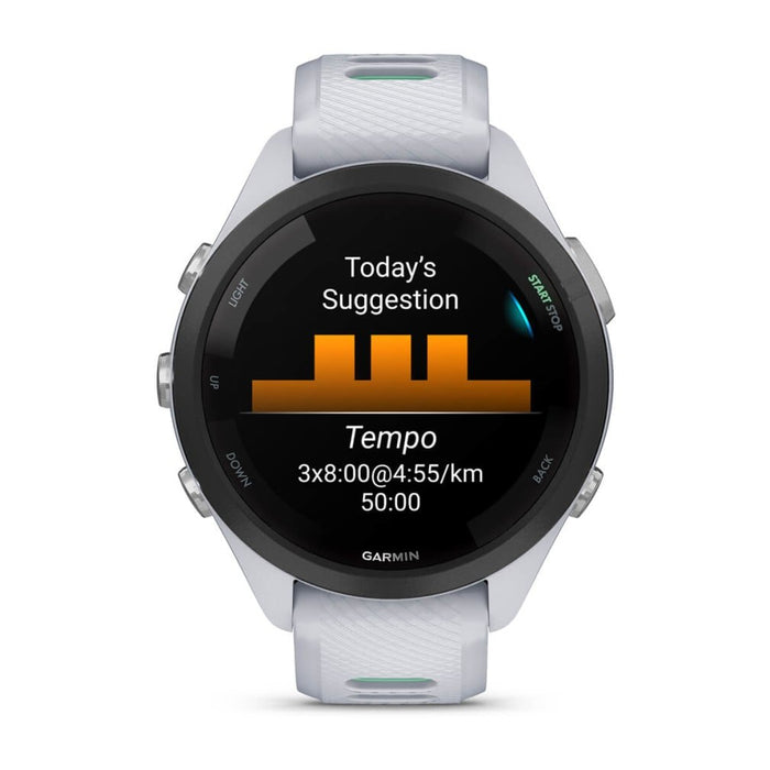 EAN 0753759313753 - Garmin Forerunner 265S 2,79 cm (1.1") AMOLED 42 mm Digital 360 x 360 Pixeles Pantalla táctil Negro, Blanc imagen 4