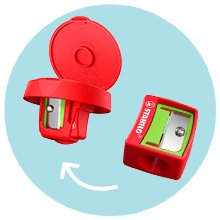EAN 4006381601184 - STABILO woody 3 in 1 Sacapuntas manual Rojo imagen 6