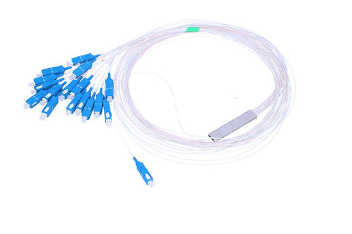 EAN 5902560360424 - Extralink 1:16 PLC SPLITTER SC/UPC 900UM 1.5M STEEL BOX Combinador/separador de cables Blanco imagen 1