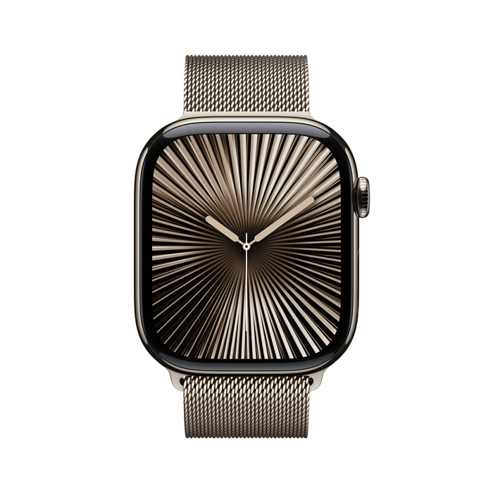 EAN 0195949566318 - Apple Watch Series 10 OLED 46 mm Digital 416 x 496 Pixeles Pantalla táctil 4G Titanio Wifi GPS (satélite) imagen 2