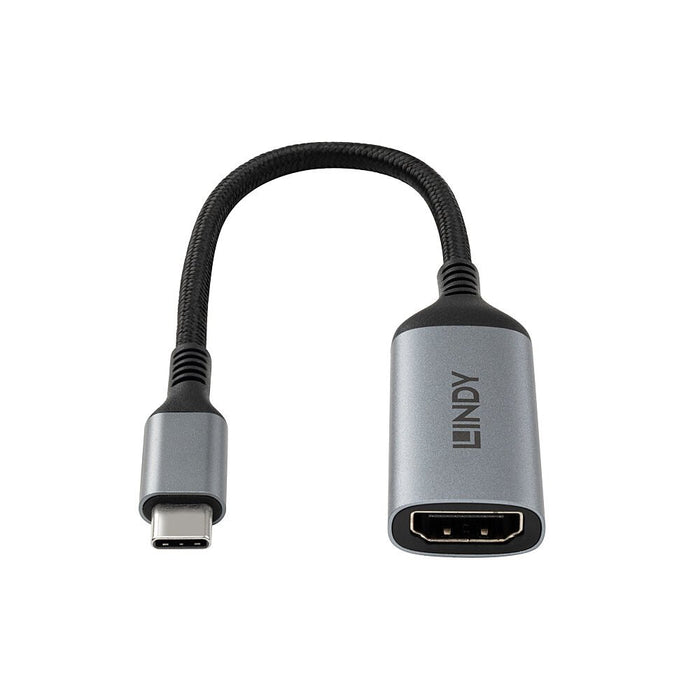 EAN 4002888434287 - Lindy 43428 adaptador de cable de vídeo 0,15 m USB Tipo C HDMI Gris imagen 3