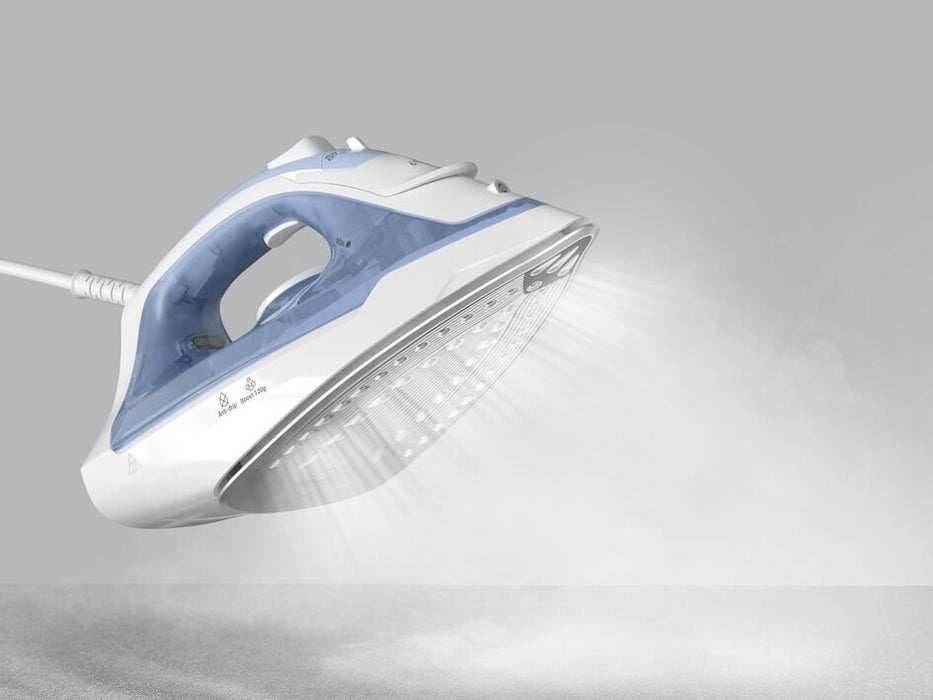EAN 3121040092767 - Tefal Virtuo 30 FV2C41E0 plancha Plancha vapor-seco Suela de cerámica 2000 W Azul, Blanco imagen 11