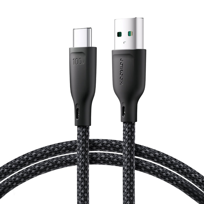 EAN 6941237110428 - JOYROOM 6941237110428 cable USB 1 m USB A USB C 0,48 Gbit/s 100 W Negro imagen 1