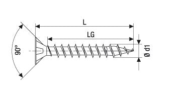 EAN 4003530021565 - SPAX 4081020500807 tornillo/tuerca 80 mm 50 pieza(s) imagen 2