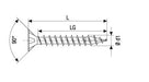 EAN 4003530021480 - SPAX 4081020450607 tornillo/tuerca 60 mm 50 pieza(s) imagen 2