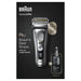 EAN 4210201394235 - Braun Series 9 9467cc Wet & Dry Máquina de afeitar de láminas Recortadora Negro, Gris imagen 7
