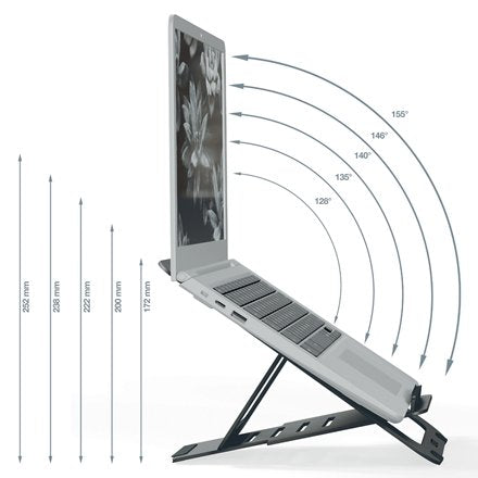 EAN 4002432138333 - Leitz 63460089 soporte para ordenador portátil Soporte con doble brazo articulado para ordenador portátil imagen 8