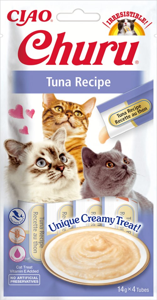 EAN 8859387700674 - CIAO Churu Tuna Recipe Gato Premio Atún 14 g imagen 1