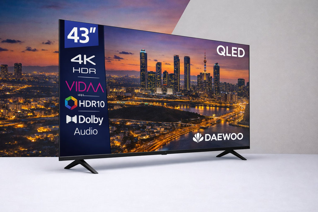 EAN 8435596217679 - Daewoo 43VB56QV Televisor 109,2 cm (43") 4K Ultra HD Smart TV Wifi Negro imagen 7