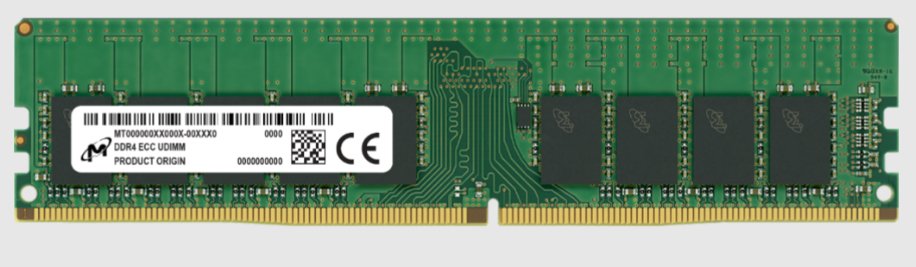 EAN 0649528926043 - Micron MTA18ASF2G72AZ-3G2R1R módulo de memoria 16 GB 1 x 16 GB DDR4 ECC imagen 1