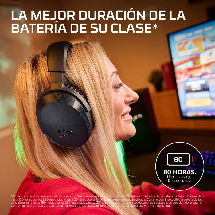 EAN 199251514654 - HyperX Cloud Stinger 3 Wireless Gaming Headset Negro imagen 2