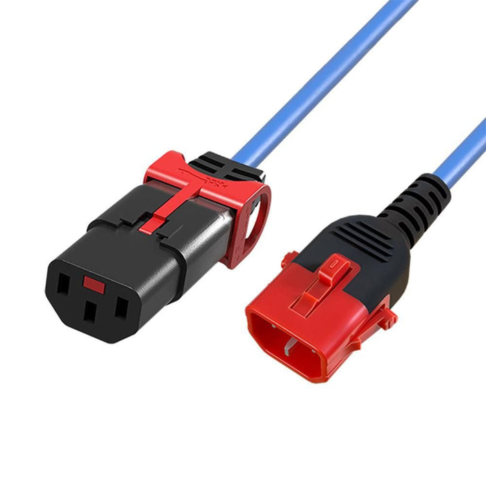 EAN 5715328191167 - Microconnect MC-DUALC13C14S-3B cable de transmisión Azul 3 m C13 acoplador C14 acoplador imagen 1