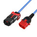 EAN 5715328191167 - Microconnect MC-DUALC13C14S-3B cable de transmisión Azul 3 m C13 acoplador C14 acoplador imagen 1
