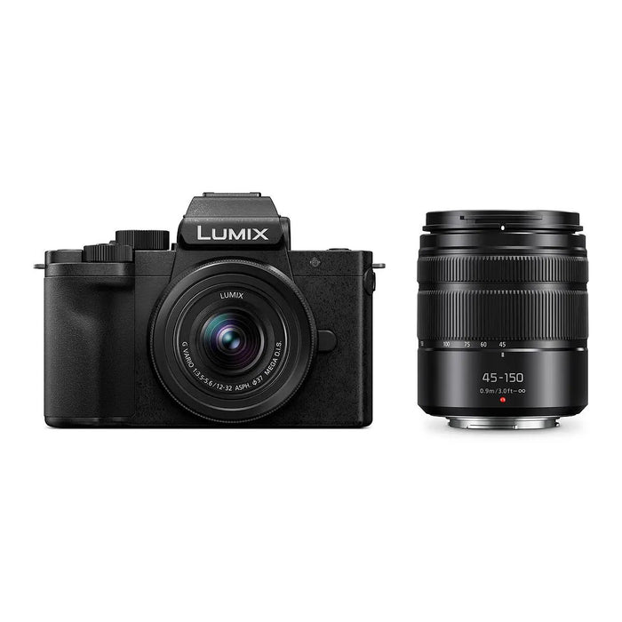 EAN 5025232960101 - Panasonic Lumix G 100D 12-32mm +45-150mm 4/3" Cámara compacta 20,3 MP MOS 5184 x 3888 Pixeles Negro imagen 1