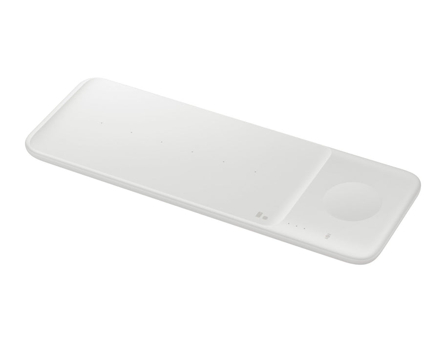 EAN 8806090706219 - Samsung Wireless Charger Trio Auriculares, Smartphone, Reloj inteligente Blanco USB Cargador inalámbrico  imagen 4
