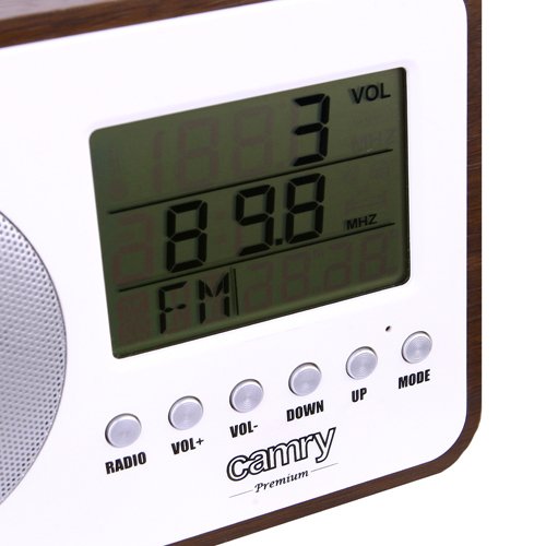 EAN 5902934830355 - Camry Premium CR 1153 radio Portátil Digital Marrón, Gris, Blanco imagen 4