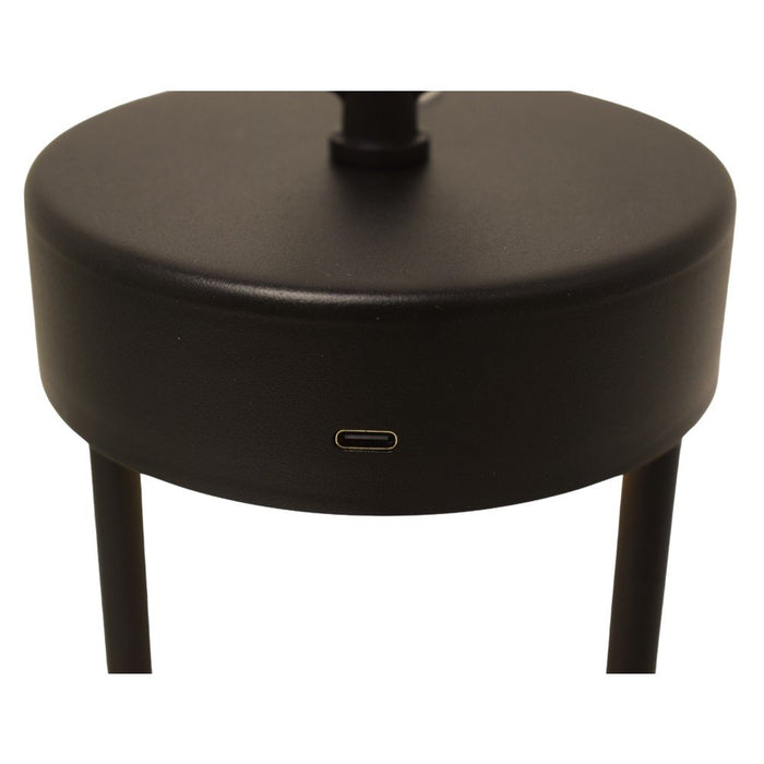 EAN 8059018368987 - Techly I-LAMP-TABLE1 lámpara de mesa Bombilla(s) no reemplazable(s) 3 W LED Negro imagen 4