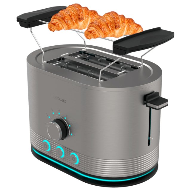 EAN 8435484032858 - Cecotec 03285 tostadora 7 2 rebanada(s) 1400 W Acero inoxidable imagen 1