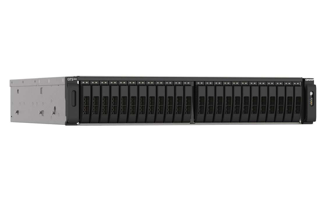 EAN 4713213518670 - QNAP TS-h2490FU NAS Bastidor (2U) EPYC 7302P 256 GB DDR4 0 TB QuTS hero Negro, Gris imagen 2