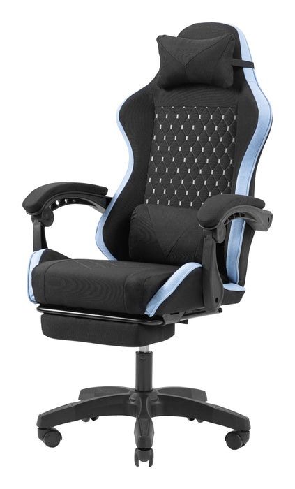 EAN 8435693111092 - Mars Gaming MGC-X Fabric Silla para videojuegos de PC Asiento acolchado Negro, Azul imagen 5